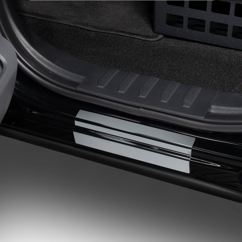 Putco 14-18 Chevy Silverado LD - Crew Cab (8pcs) Black Platinum Door Sills