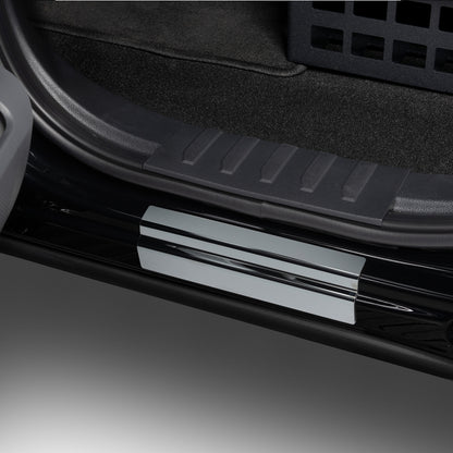 Putco 14-18 Chevy Silverado LD - Crew Cab (8pcs) Black Platinum Door Sills
