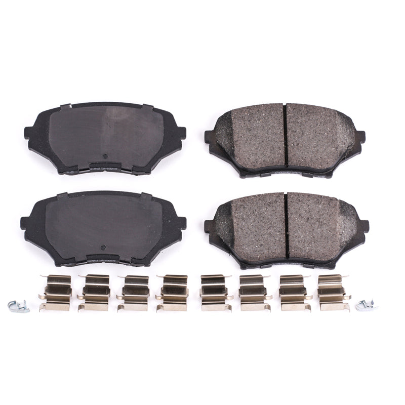 PowerStop Power Stop 06-15 Mazda MX-5 Miata Front Z17 Evolution Ceramic Brake Pads w/Hardware