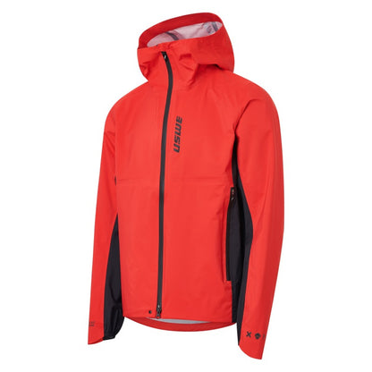 USWE Waterproof  MTB Jacket Flame Red - Small