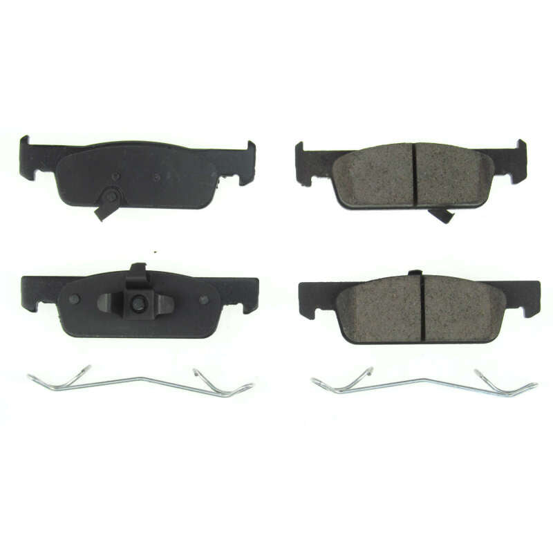 PowerStop Power Stop 2019 Smart EQ fortwo Front Z17 Evolution Ceramic Brake Pads w/Hardware