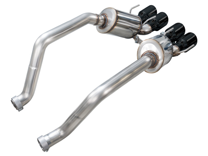 AWE Tuning C6 Chevrolet Corvette Z06/ZR1 Touring Edition Axle-Back Exhaust w/ Diamond Black Tips