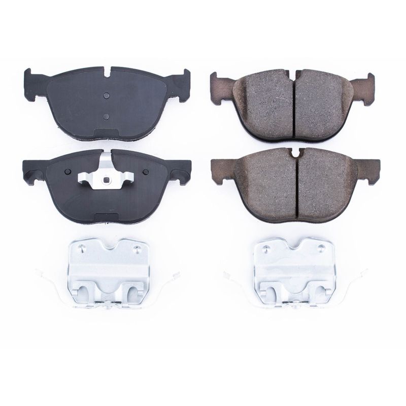 PowerStop Power Stop 16-18 BMW X4 Front Z17 Evolution Ceramic Brake Pads w/Hardware