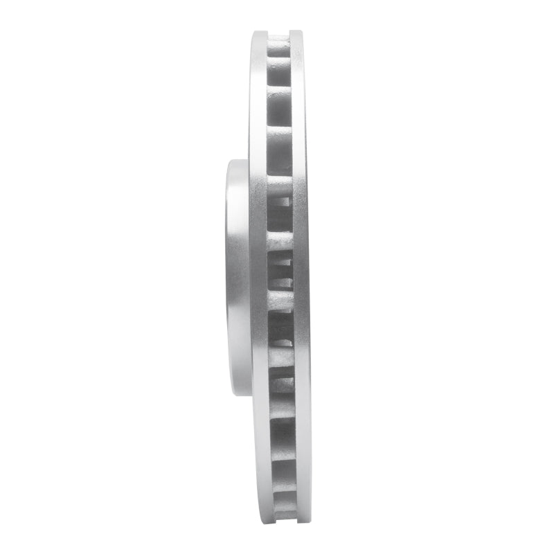 R1 Concepts R1 04-07 Volvo V70 Front Left Drilled & Slotted Silver Brake Rotor