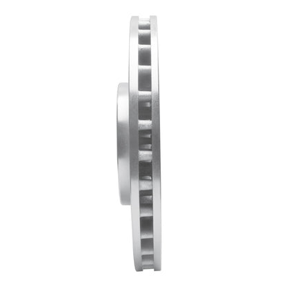 R1 Concepts R1 04-07 Volvo V70 Front Left Drilled & Slotted Silver Brake Rotor