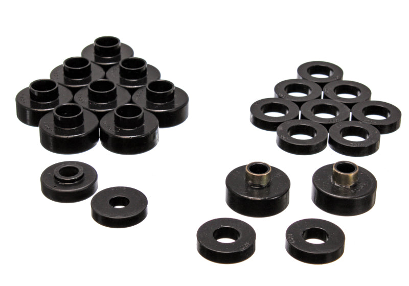 Energy Suspension CJ5-7 Body Mounts - Black