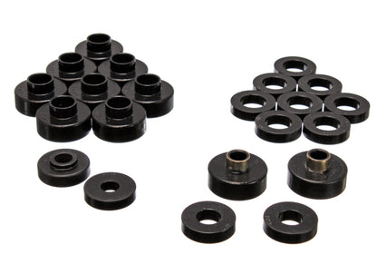 Energy Suspension CJ5-7 Body Mounts - Black