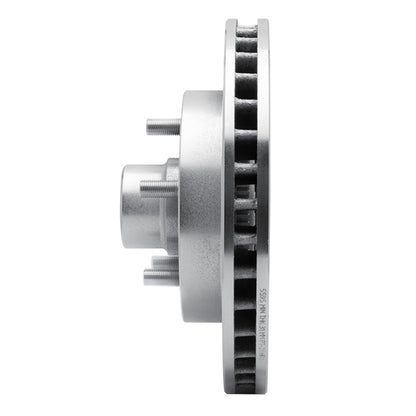 R1 Concepts R1 1992-2002 Chevrolet C1500 Front Left Drilled & Slotted Silver Brake Rotor