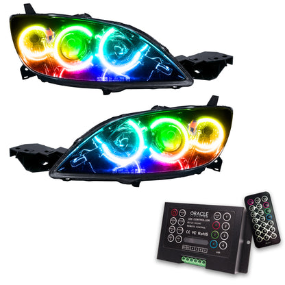 ORACLE Lighting Oracle 04-09 Mazda 3 SMD HL - 4DR - Halogen Style - ColorSHIFT w/ 2.0 Controller