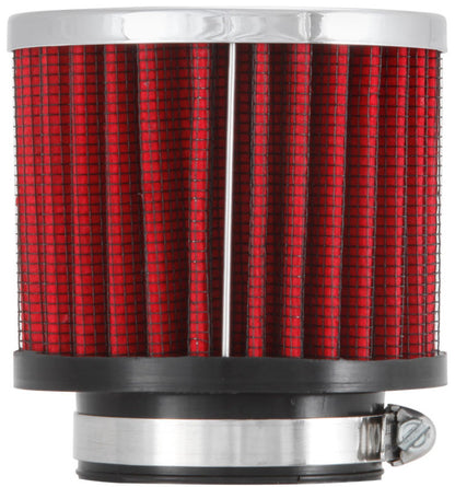 K&N Engineering K&N 1.75in Flange ID x 3in OD x 2.5in H Chrome Finish Rubber Base Crankcase Vent Filter