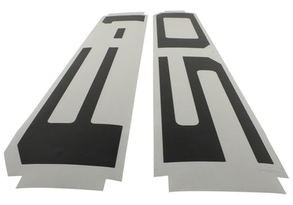 Ford Racing 15-24 F-150 Tailgate Lettering - Black