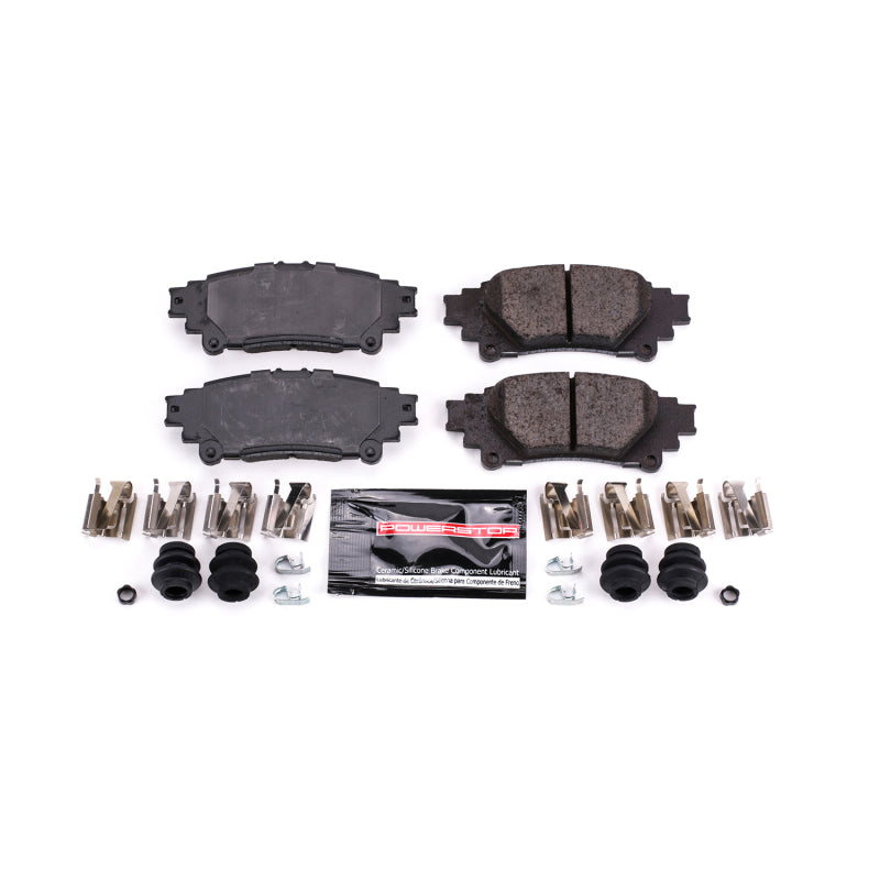PowerStop Power Stop 16-17 Lexus GS200t Rear Z23 Evolution Sport Brake Pads w/Hardware