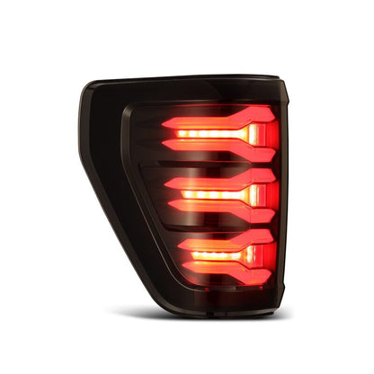 AlphaRex 21-22 Ford F-150 LUXX LED Taillights Black/Red