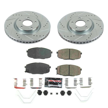 PowerStop Power Stop 19-21 Hyundai Nexo Front Z23 Evolution Brake Kit