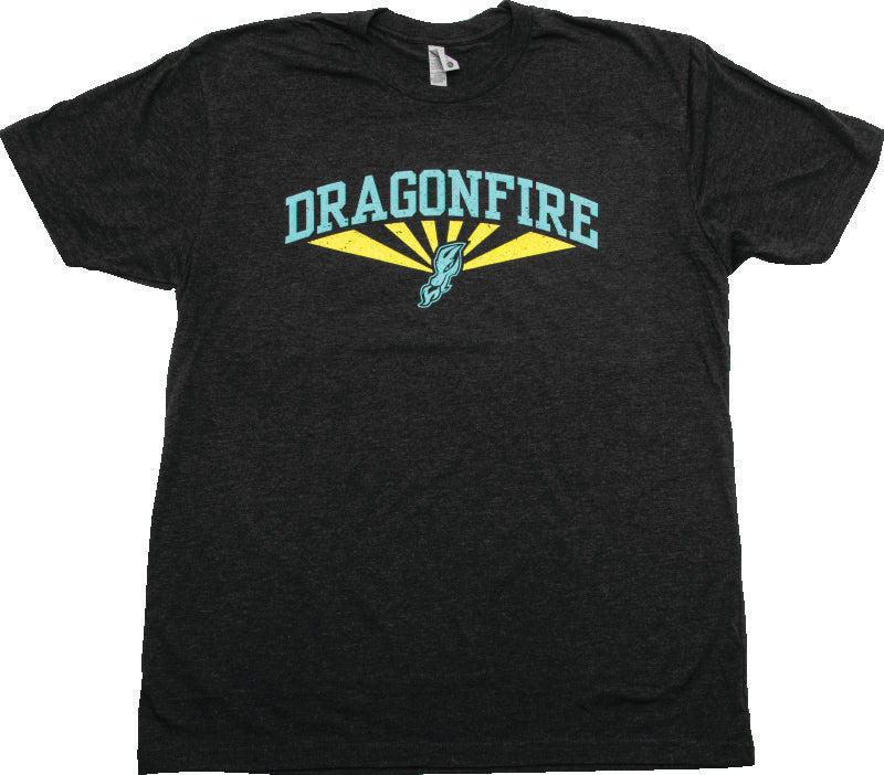 DragonFire Racing Dfr Az Tee Teal/Hi-Vis Lg