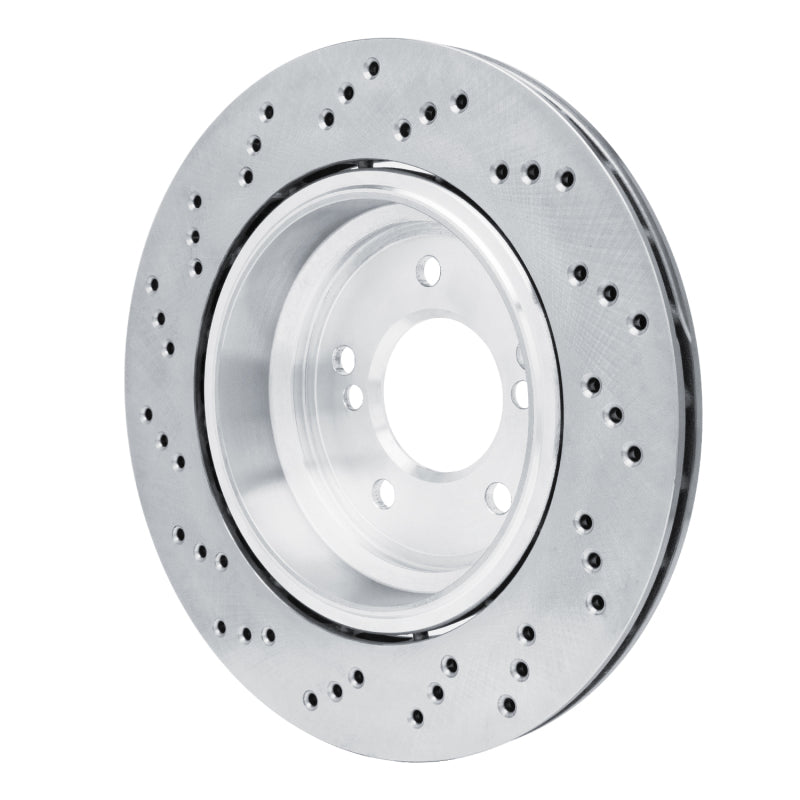DFC 06-08 BMW M3 Right Rear Drilled Hi-Carbon Alloy Geomet Coated Rotor