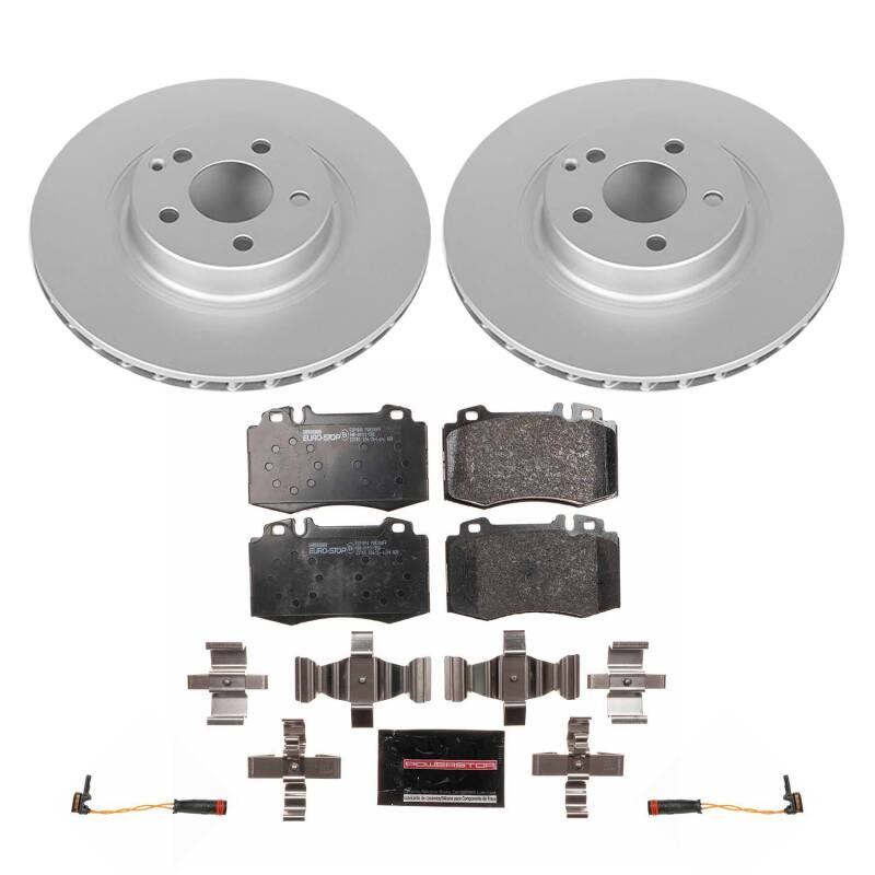 PowerStop Power Stop 2003 Mercedes-Benz SL500 Front Euro-Stop Brake Kit