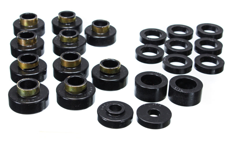 Energy Suspension CJ5-7 Body Mounts - Black