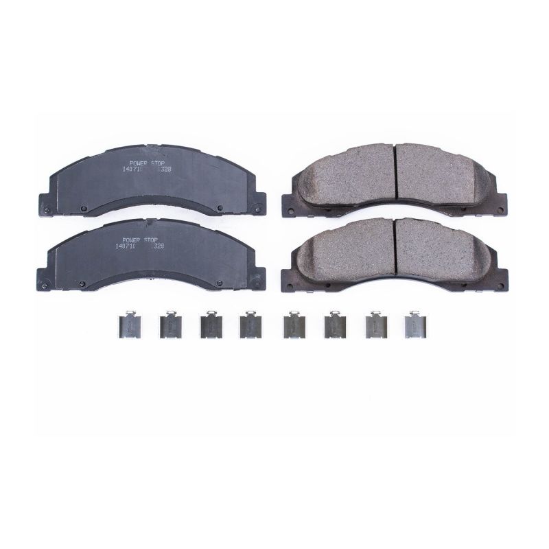 PowerStop Power Stop 08-14 Ford E-150 Front Z17 Evolution Ceramic Brake Pads w/Hardware