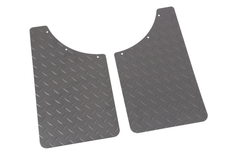 Dee Zee Universal Flaps Brite-Tread Universal 11x19 Notched (Txt Blk)
