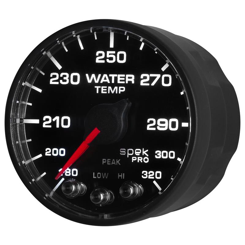 Autometer Spek-Pro - Nascar 2-1/16in Water Temp 180- 320F Bfb Ecu