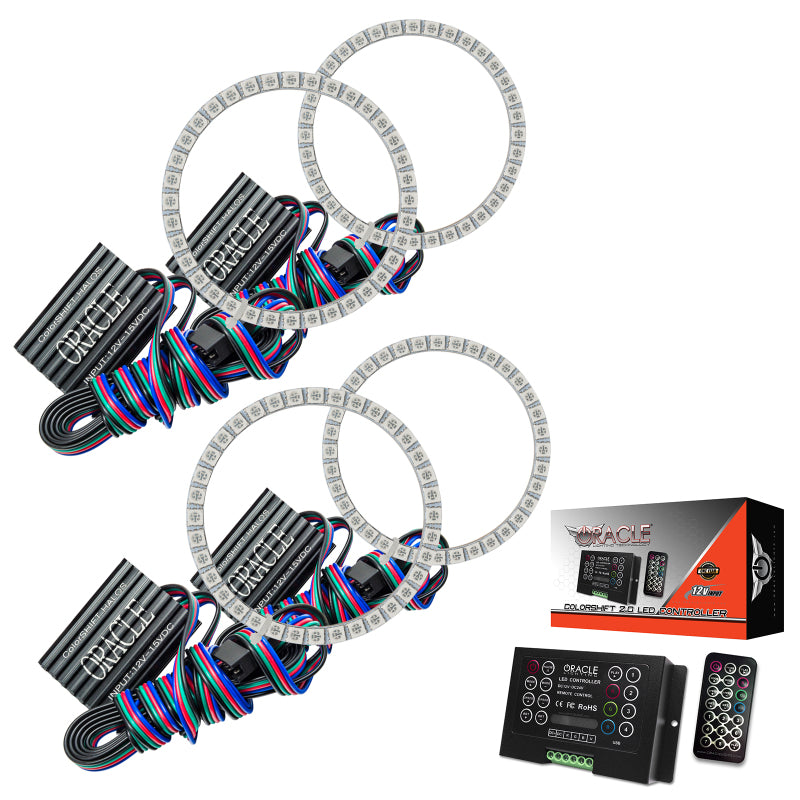 ORACLE Lighting Oracle Nissan Maxima 09-13 Halo Kit - ColorSHIFT w/ 2.0 Controller