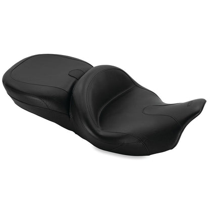 Mustang Motorcycle Mustang 08-21 Harley Electra Glide,Rd Glide,Rd King,Str Glide Touring Summit 1PC Seat - Black