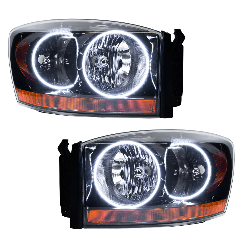 ORACLE Lighting Oracle 06 Dodge Ram SMD HL - Black - ColorSHIFT w/o Controller