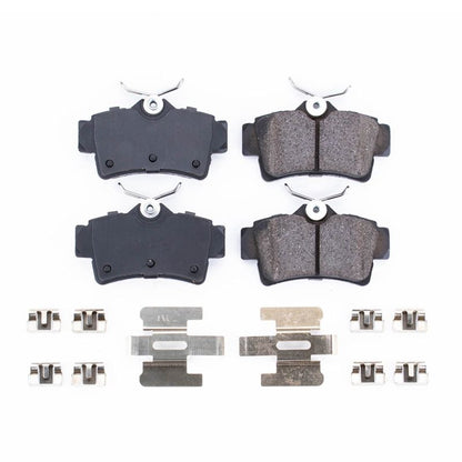 PowerStop Power Stop 94-01 Ford Mustang Rear Z17 Evolution Ceramic Brake Pads w/Hardware