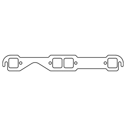Cometic Gasket Cometic Chevy Gen1 Small Block V8 .060in HTS Exhaust Mani Gskt Set-1.450in x 1.480in Rectangle Port