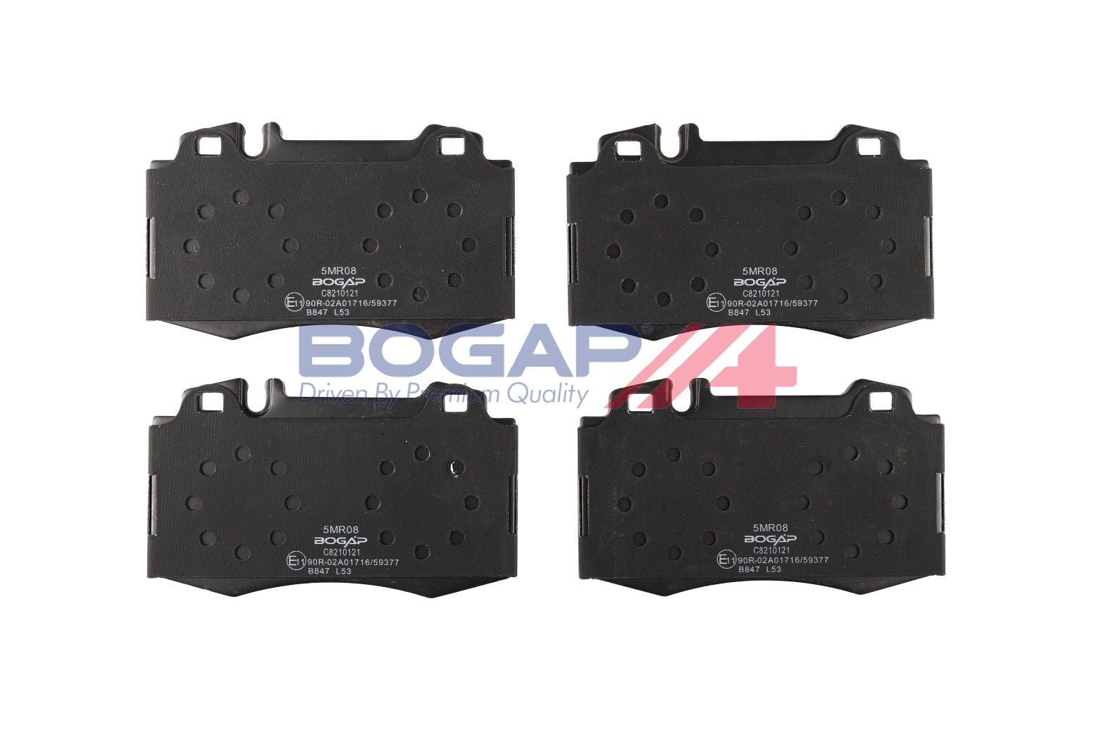 BOGAP C8210121 Brake Pad Set, Disc Brake | ML Performance Car Parts