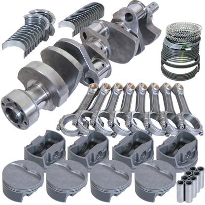 Eagle Chevy LT1350 1Pc 3.750in Crank 6.000in I-Beam Rods -5cc 4.060in Pistons Rotating Assembly