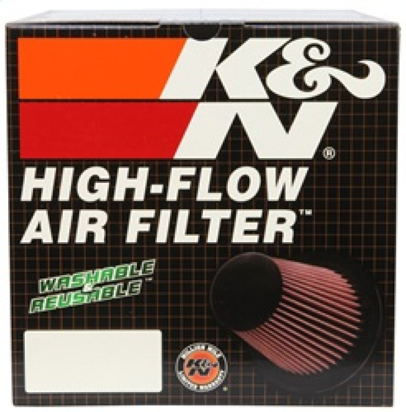 K&N Engineering K&N Univ Rubber Round Tapered Filter 4.375in Flg ID/10 Deg Flg Angle 6in B OD/4.625in T OD/6.5in H