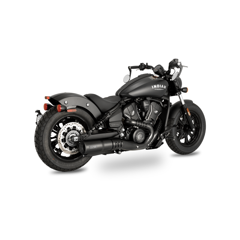 Vance and Hines Vance & Hines 2025 Indian Scout Hi-Output Black Slip-On Exhaust