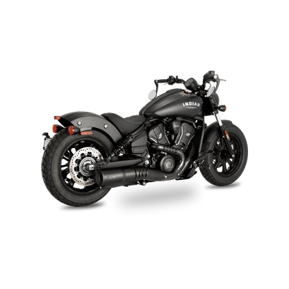 Vance and Hines Vance & Hines 2025 Indian Scout Hi-Output Black Slip-On Exhaust