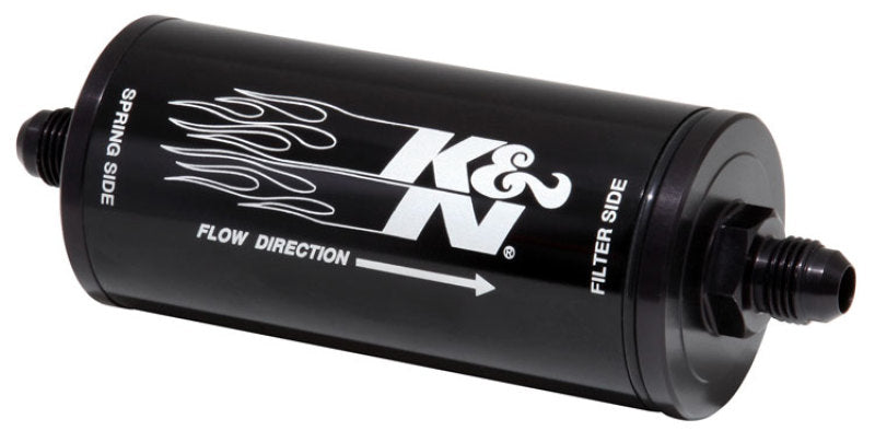 K&N Engineering K&N 2in OD x 6in L 6AN 25 Micron In-Line Fuel/Oil Filter