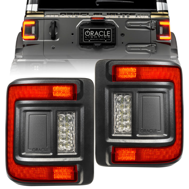 ORACLE Lighting Oracle 2018+ Jeep Wrangler Rubicon/Sport LED Flush Mount Tail Light - Tinted