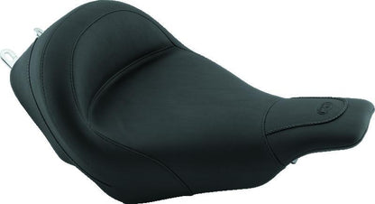 Mustang Motorcycle Mustang 97-07 Harley Electra Glide, Road Glide Harley Standard Touring Solo Seat - Black