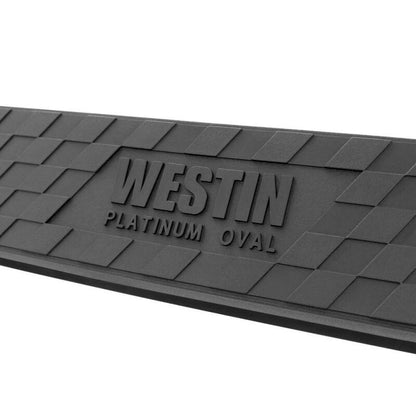 Westin 19-22 Chevrolet Silverado 1500 DC Platinum 4 Oval Nerf Step Bars - SS