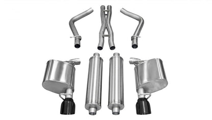 CORSA Performance Corsa 11-14 Chrysler 300 R/T 5.7L V8 Black Sport Cat-Back Exhaust