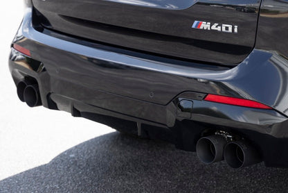 Dinan 18-25 BMW X3 M40i/X4 M40i (G01/G02) Valved Catback Exhaust System - Black Tips