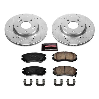 PowerStop Power Stop 10-11 Kia Soul Front Z23 Evolution Sport Brake Kit