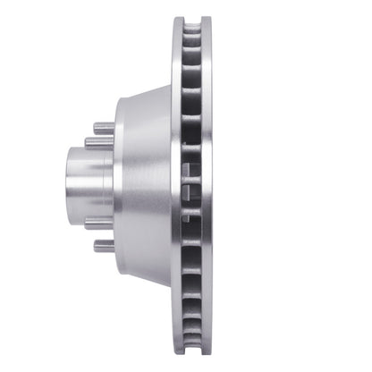 R1 Concepts R1 1969-1973 Chrysler New Yorker Front Right Drilled & Slotted Silver Brake Rotor