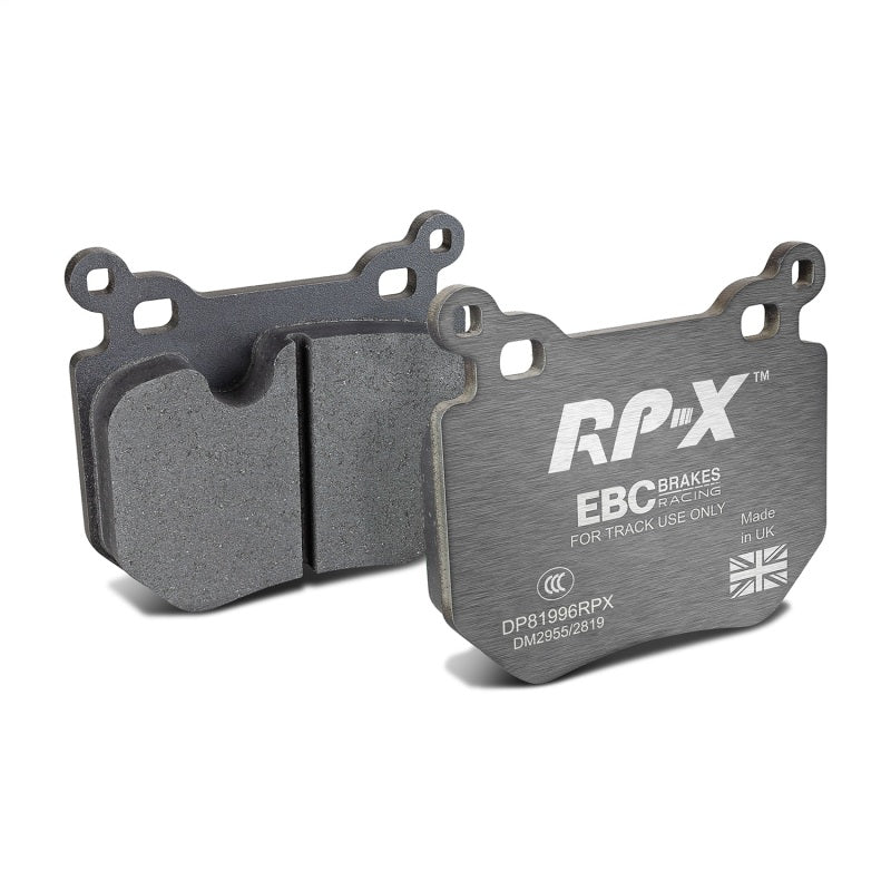EBC Racing 08-10 BMW 135 3.0L Twin Turbo RP-X Rear Brake Pads