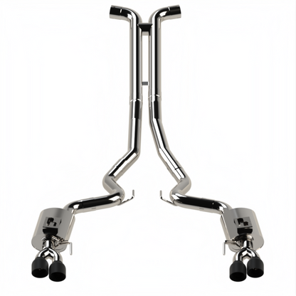 Kooks Headers Kooks 2018+ Mustang 5.0L 4V Convertible/Coupe Cat-back Exhaust Connect to OEM Connection Point
