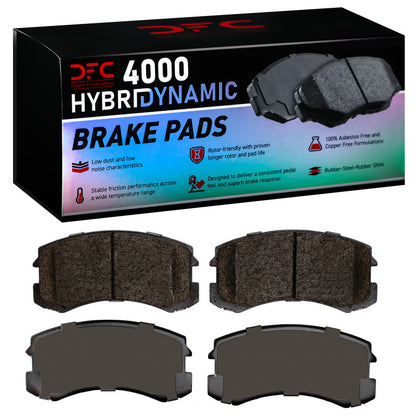 DFC 02-07 Mitsubishi Lancer Front 4000 Hybridynamic Brake Pads