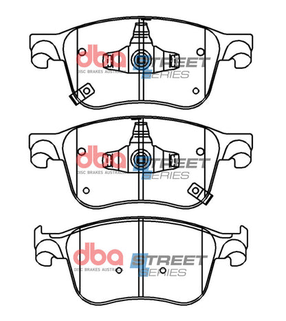 DBA 2017+ Honda Accord Street Series Front Brake Pads