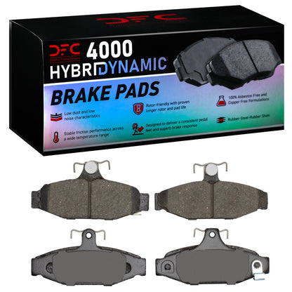 DFC 85-97 Pontiac Firebird Rear 4000 Hybridynamic Brake Pads