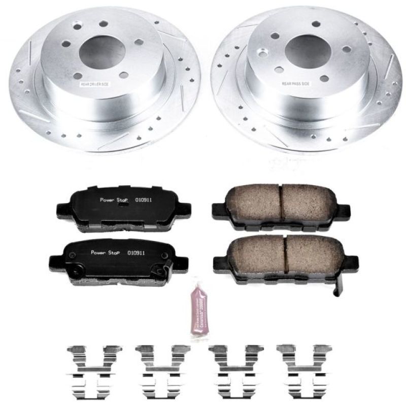 PowerStop Power Stop 07-10 Nissan Altima Rear Z23 Evolution Sport Brake Kit