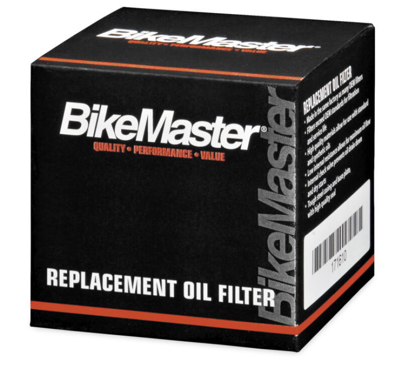 BikeMaster Honda BM-116 Oil Filter - Black